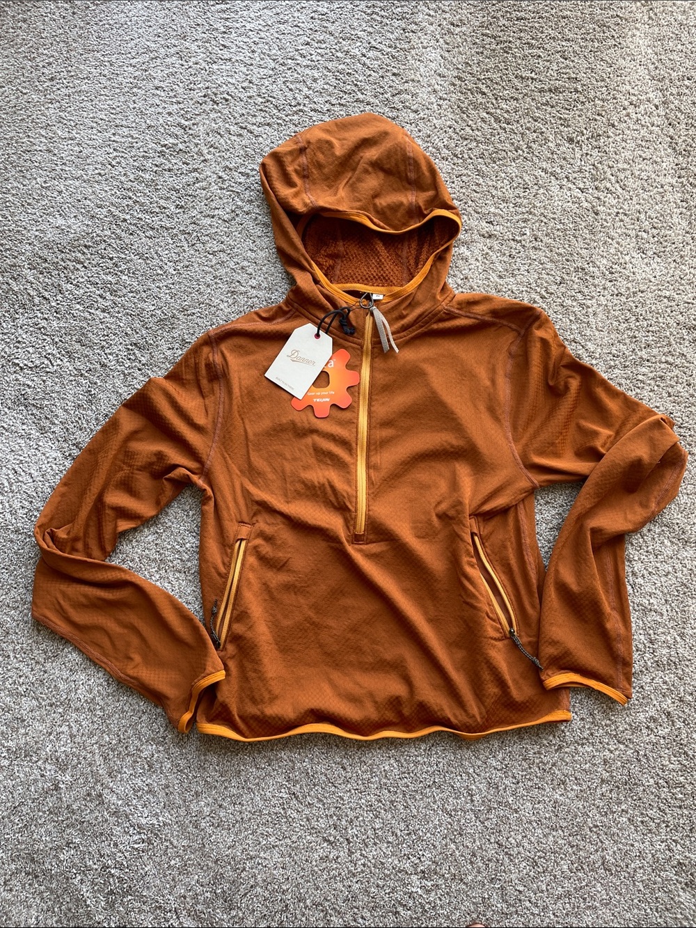 Danner women’s Ultralight OCTA Pullover - color Glazed Ginger, size Medium